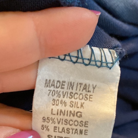 NWT! NATION LOS ANGELES SILK BLEND STRAPLESS GRADIENT MIDI DRESS - Size XS - Picture 7 of 7